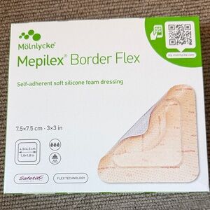 Mepilex Border Flex Silicone Foam Dressing